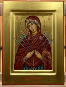 Богородица «Семистрельная» Образец 16 Елабуга